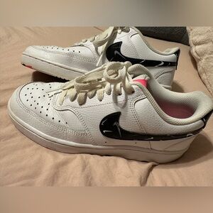 Nike Pink and Gray Athletic Shoes